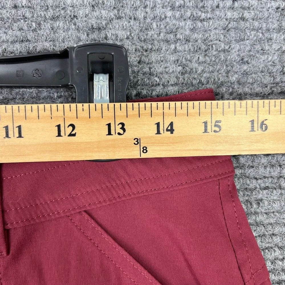 Eddie Bauer Rolled Hem Bermuda Shorts Womens 6 Stretch‎ Utility Pockets Hiking